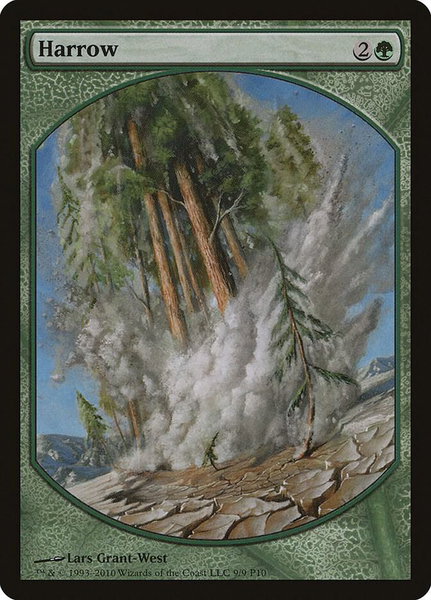 Harrow - Magic Player Rewards Magic: The Gathering trading card