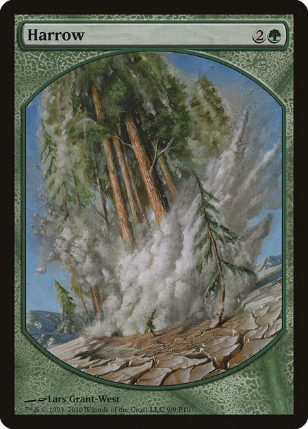 Harrow - Magic Player Rewards Magic: The Gathering trading card