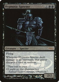 Hypnotic Specter - Magic Player Rewards (MPRP) #1 - Promo Magic: The Gathering Trading Card