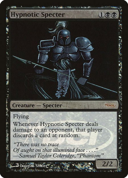 Hypnotic Specter - Magic Player Rewards Magic: The Gathering trading card