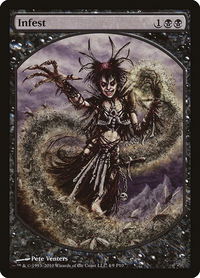 Infest - Magic Player Rewards (MPRP) #4 - Promo Magic: The Gathering Trading Card
