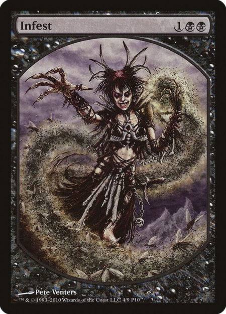 Infest - Magic Player Rewards Magic: The Gathering trading card
