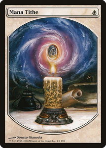 Mana Tithe - Magic Player Rewards (MPRP) #4 - Promo Magic: The Gathering Trading Card