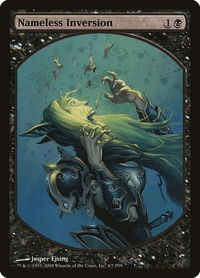 Nameless Inversion - Magic Player Rewards (MPRP) #4 - Promo Magic: The Gathering Trading Card