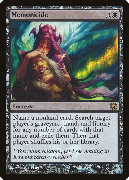 Memoricide - Buy-A-Box Promos Magic: The Gathering trading card