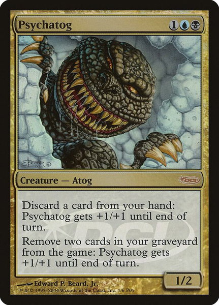 Psychatog - Magic Player Rewards Magic: The Gathering trading card