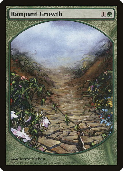Rampant Growth - Magic Player Rewards Magic: The Gathering trading card