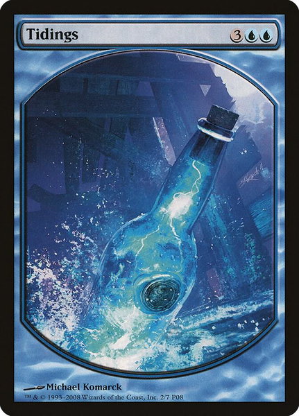 Tidings - Magic Player Rewards Magic: The Gathering trading card