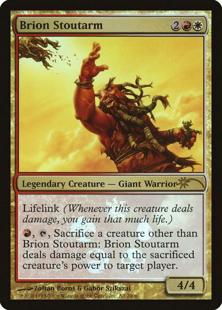 Brion Stoutarm - Media Promos Magic: The Gathering trading card
