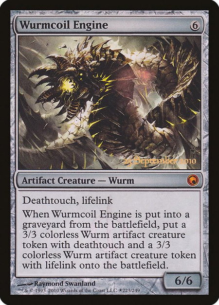 Wurmcoil Engine - Prerelease Cards Magic: The Gathering trading card