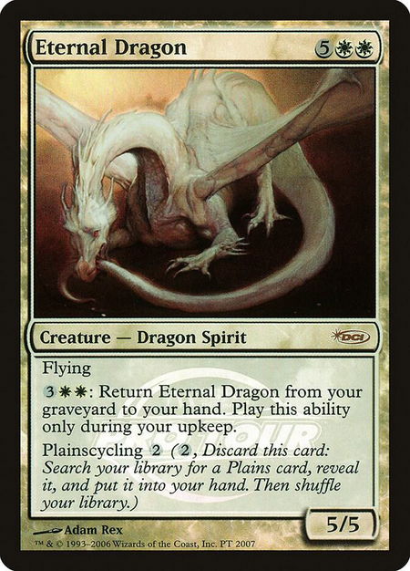 Eternal Dragon - Pro Tour Promos Magic: The Gathering trading card