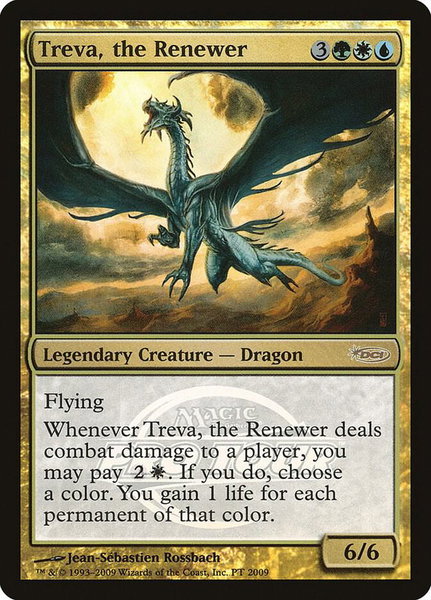 Treva, the Renewer trading card from Pro Tour Promos Treva, the Renewer - Pro Tour Promos Magic: The Gathering trading card