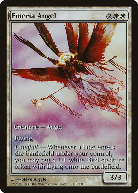 Emeria Angel - Game Day & Store Championship Promos Magic: The Gathering trading card