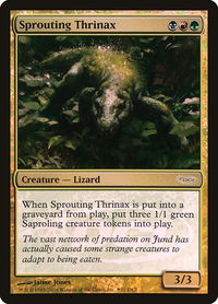 Sprouting Thrinax - WPN & Gateway Promos (WPN) #21 - Promo Magic: The Gathering Trading Card