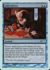 Gifts Given - Special Occasion (SPECIAL) #2007 - Promo Magic: The Gathering Trading Card