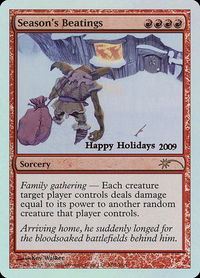 Season's Beatings - Special Occasion (SPECIAL) #2009 - Promo Magic: The Gathering Trading Card
