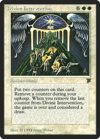 Divine Intervention - Legends (LEG) #8 - Rare Magic: The Gathering Trading Card