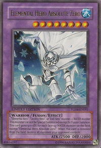 Elemental Hero Absolute Zero - Miscellaneous Promotional Cards (MISC) #YG04-EN001 - Ultra Rare YuGiOh Trading Card