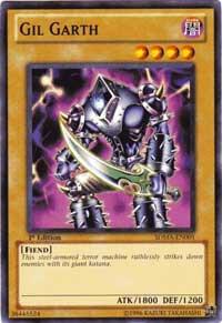 Gil Garth trading card from Structure Deck: Marik Gil Garth - Structure Deck: Marik YuGiOh trading card