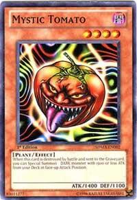 Mystic Tomato - Structure Deck: Marik (SDMA) #SDMA-EN002 - Common / Short Print YuGiOh Trading Card
