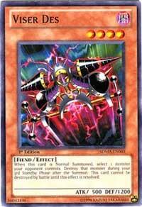 Viser Des - Structure Deck: Marik (SDMA) #SDMA-EN003 - Common / Short Print YuGiOh Trading Card
