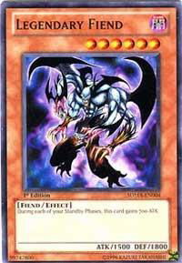 Legendary Fiend - Structure Deck: Marik (SDMA) #SDMA-EN004 - Common / Short Print YuGiOh Trading Card