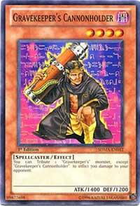 Gravekeeper's Cannonholder - Structure Deck: Marik (SDMA) #SDMA-EN012 - Common / Short Print YuGiOh Trading Card
