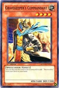 Gravekeeper's Commandant - Structure Deck: Marik (SDMA) #SDMA-EN017 - Common / Short Print YuGiOh Trading Card