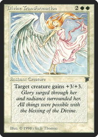 Divine Transformation - Legends (LEG) #10 - Rare Magic: The Gathering Trading Card