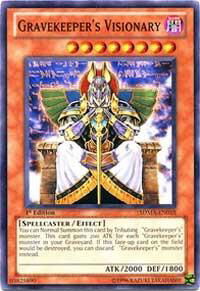 Gravekeeper's Visionary - Structure Deck: Marik (SDMA) #SDMA-EN018 - Common / Short Print YuGiOh Trading Card