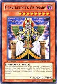Gravekeeper's Visionary trading card from Structure Deck: Marik Gravekeeper's Visionary - Structure Deck: Marik YuGiOh trading card