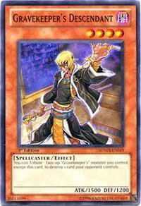Gravekeeper's Descendant - Structure Deck: Marik (SDMA) #SDMA-EN019 - Common / Short Print YuGiOh Trading Card