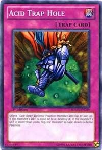 Acid Trap Hole trading card from Structure Deck: Marik Acid Trap Hole - Structure Deck: Marik YuGiOh trading card