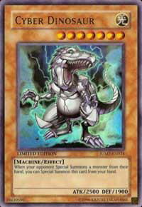 Cyber Dinosaur - Shonen Jump Magazine Promos (SJMP) #JUMP-EN024 - Ultra Rare YuGiOh Trading Card