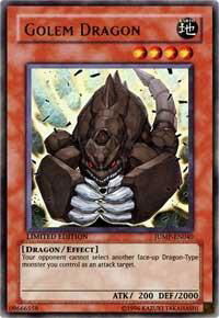 Golem Dragon - Shonen Jump Magazine Promos (SJMP) #JUMP-EN040 - Ultra Rare YuGiOh Trading Card