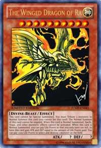 The Winged Dragon of Ra - Shonen Jump Magazine Promos YuGiOh trading card