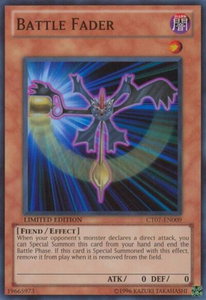 Battle Fader - 2010 Collectors Tins (CT07) #CT07-EN009 - Super Rare YuGiOh Trading Card