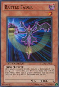 Battle Fader - 2010 Collectors Tins (CT07) #CT07-EN009 - Super Rare YuGiOh Trading Card