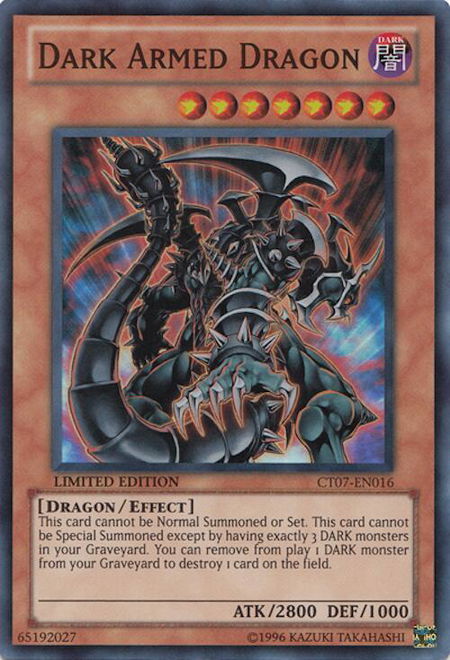 Dark Armed Dragon - 2010 Collectors Tins YuGiOh trading card