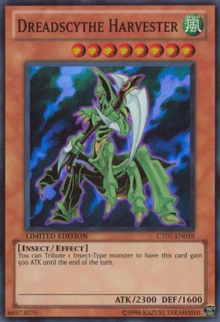 Dreadscythe Harvester - 2010 Collectors Tins YuGiOh trading card