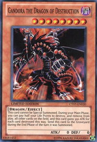 Gandora the Dragon of Destruction - 2010 Collectors Tins (CT07) #CT07-EN020 - Super Rare YuGiOh Trading Card