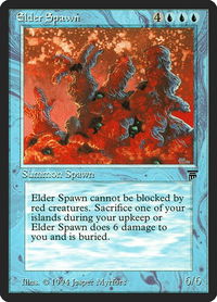 Elder Spawn - Legends (LEG) #52 - Rare Magic: The Gathering Trading Card