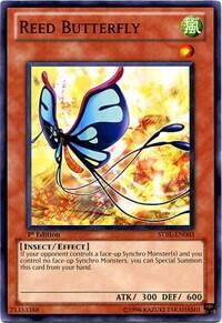 Reed Butterfly - Starstrike Blast (STBL) #STBL-EN003 - Common / Short Print YuGiOh Trading Card