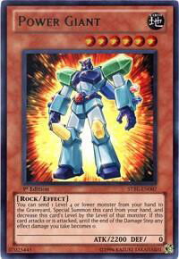 Power Giant - Starstrike Blast (STBL) #STBL-EN007 - Ultra Rare YuGiOh Trading Card