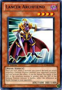 Lancer Archfiend - Starstrike Blast (STBL) #STBL-EN009 - Rare YuGiOh Trading Card