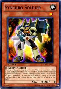 Synchro Soldier - Starstrike Blast YuGiOh trading card