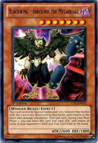 Blackwing - Abrolhos the Megaquake - Starstrike Blast (STBL) #STBL-EN017 - Rare YuGiOh Trading Card