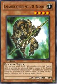 Karakuri Soldier mdl 236 "Nisamu" - Starstrike Blast (STBL) #STBL-EN019 - Common / Short Print YuGiOh Trading Card