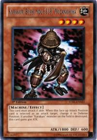 Karakuri Bushi mdl 6318 "Muzanichiha" - Starstrike Blast YuGiOh trading card