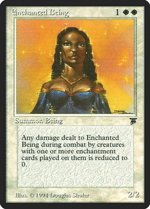 Enchanted Being - Legends (LEG) #null - Common Magic: The Gathering Trading Card